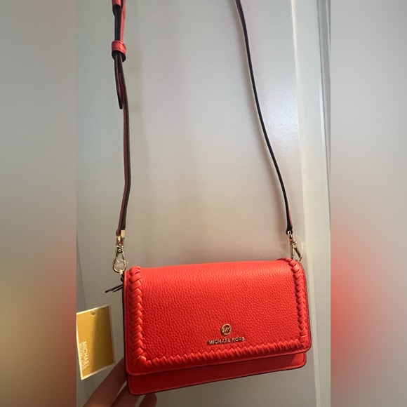 NWT Michael Kors Jet Set charm phone Crossbody Wallet - Picture 4 of 6